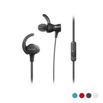 소니 스테레오 방수 헤드폰 MDR-XB510AS, 레드