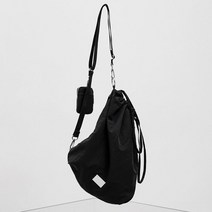 페넥 FENNEC FABRIC SLING BAG - BLACK