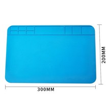 수동 ESD 단열 납땜 매트 작업 도구 컴퓨터 전화 수리 키트 패드 내열성 유지 보수 플랫폼, [01] 300x200mm