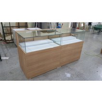 베이지 월넛 화이트 블랙 진열장 주얼리 쥬얼리 진열대 유리 악세사리 귀금속 쇼케이스, 검정유광