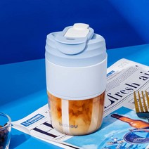 바블로브 파스텔 빨대 텀블러 보온보냉 트라이탄 워터보틀 480 mL, 파스텔 라벤더