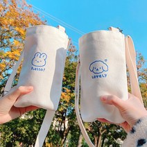 에코백 가심비 탑 텀블러 크로스 물병 파우치 2 [여우창고], 1. 강아지