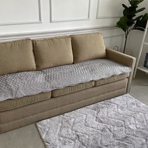 코스트코 피오니 면 소파 러그 70 x 240cm - 패치워크 블루