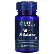 라이프 익스텐션 유산균 비피도 비피더스 GI Balance 베지 캡슐 60정