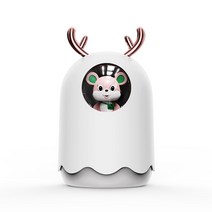 USB 가습기 홈 데스크탑 작은 아로마 테라피 기계 새로운 귀여운 애완 동물 사무실 자동차 가습기, 601 흰색 가습기