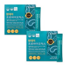 [유유제약] 원데이 프로바이오틱스 유산균 3g 60포 2달분 아연 비타민D 락토바실러스 복합물 비피더스균 식약처 식약청 인증 인정 건강기능식품, 기리수유산균3gx60포2set