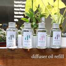 디엔캔들오 프리미엄 디퓨저용액 리필, 바질만다린, 50ml