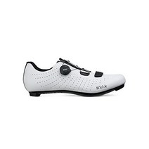Fizik 피직 템포 오버커브 R5 남녀공용 사이클링 자전거 슈즈 신발 TPR5OCMI2, White Black, 12.5, White Black