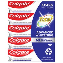 [미국 COSTCO매장제품 직배송] 콜게이트 Colgate 토탈 어드벤스드 화이트닝 치약 181g x 5개