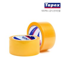 테이팩스 투명 OPP 테이프 48mm 40M, 50롤