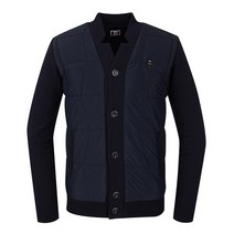 까스텔바작 남성용 앞판 패딩 니트 가디건 BGAWSJ203