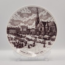 (엔틱빈티지) 스웨덴 구스타브스베리 장식 접시(스웨덴 모습), 상품3