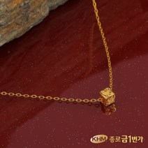 종로금1번가 큐브목걸이3.75g