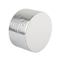 지붕 방수 시트 옥상 강한 알루미늄 호일 부틸 고무 테이프 자체 접착 수리 씰링 테이프, 50mm, 1롤, 1m