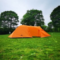전실텐트 거실형텐트 가성비텐트 캐빈텐트 미니멀텐트 치기쉬운텐트 매우작고가벼운보관(3.3kg) PU3000 이상의 완벽방수 감성텐트 갬성텐트 이너텐트 포함 편리한수납, Orange