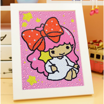 happy shopping아띠라라 NEW 캐릭터 보석 십자수 액자세트 DIY 집에서할수있는 취미 선물, 5. 트윈스타A