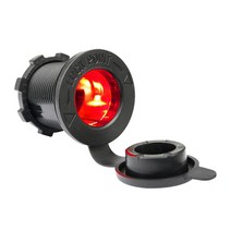 방우 시가 소켓 12V - 24V 겸용 카라반 캠핑카 DIY, 반지왕2 시가잭포트