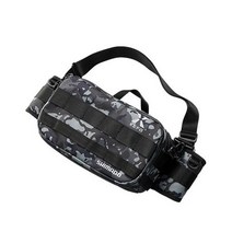 시마노 XEFO BW-211S 허리 백 루어보조가방 윤성정품, 베이지 카모, M