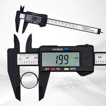 내경 외경 측정공구 디지털 캘리퍼스 측정도구 두께측정 측정자, 1개