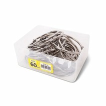 마그피아 카드링 실버 MCR-60 60mm 20개입 3WA44510, 1개, 1개