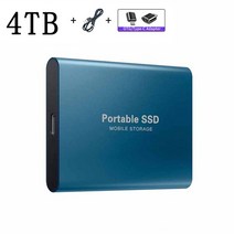 스팀덱ssd ssd1tb m.2ssd 2023 휴대용 디스코 듀로 Externo USB 3.1 타입-C M.2 SSD 외장 하드 드라이브, 한개옵션1, 17 4TB Blue