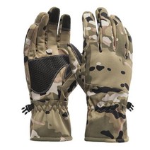 Snow Gloves For Men Warm Non-slip Upgraded Touchscreen Winter Waterproof Thermal Running Cycling, 02 Camouflage