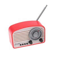 1/12 Miniature Dollhouse Radio Model Simulation Home Appliance Furniture Mini Doll House Decor Acces, [02] Sky Blue