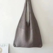 캔버스 쇼퍼백디자이너 니트 핸드백 여성용 대용량 토트 팩 여름 해변 가방 큰 지갑 캐주얼 할로우 우븐