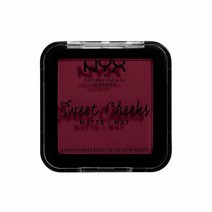 [정품] NYX PROFESSIONAL MAKEUP Sweet Cheeks 매트 블러시, 1 Count (Pack of 1), Red Riot