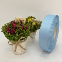 포장 리본 끈 제이제이리본 무광양면리본10mm 15mm 20mm 41컬러 (길이 45M ) 공단리본, NO38