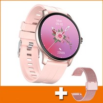 smart watch round women 방수 smartwatch 2021 men women fitness tracker blood pressure monitor for andr