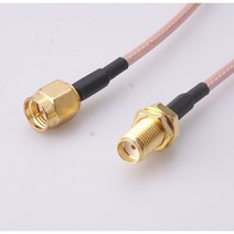 RG316 RG174 케이블 SMA 암-SMA 암 RPSMA-SMA 너트 벌크 헤드 연장 동축 점퍼 피그 테일, RG316 SMA M SMA F_80CM