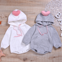 당 일 출 고 우주나라 RY-23 베이비 하트 후드바디슈트 우주복