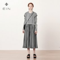 스트라이프원피스 EIN 말올레 블랙 가을 탈착 디자인 많다 입는 스타일 여성의류 봄옷 1899458372
