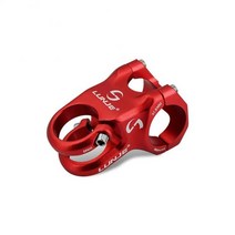 자전거 스템 줄기 31.8mm 6061 t6 알루미늄 합금 mtb 도로 부품 핸들 바 사이클링 야외 부품 액세서리, 빨간색