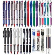 펜텔 에너겔 볼펜 리필심 퍼머넌트 노크식 필3색, 에너겔 트라디오 0.7mm 블루