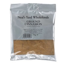 Neals Yard Wholefoods 닐스 야드 홀푸드 그라운드 시나몬 가루 75g 분말 파우더 Ground Cinnamon, 1개