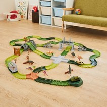 모던하우스 중계점 익스트림 공룡탐험대 레일카 디럭스(430pcs 국내 최다 레일구성) PY0421006