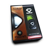 타이틀리스트 PRO V1 22년형 3구 골프타월 홀인원선물 세트