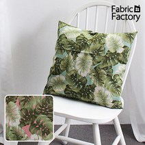 린넨 원단 린넨천 원단공장 대폭 몬스테라 2종 Z, 민트