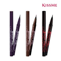 키스미 히로인메이크 스무스 슈퍼 킵 리퀴드 아이라이너 0.4ml, 브라운, 1개