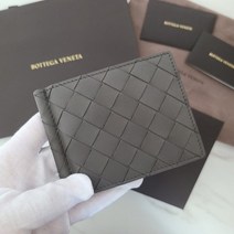 [명품]보테가베네타 남자 반지갑 머니클립 소가죽 그라파이트 592626 VCPQ4 1445 592626 VCPQ4 1445