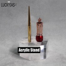 피규어진열대 피규어 전시장 케이스 보관함 hexagon acrylic solid display cube 라이저 받침대 블록 상점 소매 스킨 케어 화장품 항아리 보석 스탠드 랙, 11x9.5x5