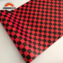 자동차 랩핑 필름 너비 50cm 밝은 빨강 검정 카모 비닐 랩 필름 시트 접착 스케이트 보드 스노우 오토바이, 06 Style 6_04 40X152CM