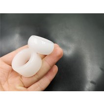 옥 반지 가락지 비취 한복 HUAXIA 아름다운 옥 옥 XIN 화이트 옥 골드 실크 옥 대형 링 SUET 화이트 옥 남성 옥 약지