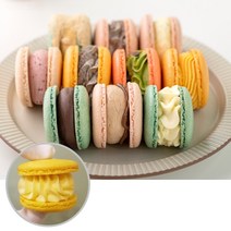 수제 마카롱 세트 맛집 택배 쿠키 전문점 선물 답례품, 마카롱 15개(15가지맛중 15개 랜덤)