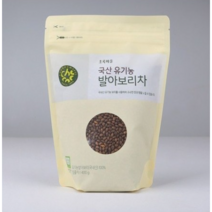 초록마을 국산 유기농 발아 보리차, 400g, 4개