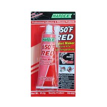 하덱스 고온용 가스켓 실란트 RS-650 적색 튜브타입, 1개