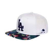 MLB 공용 메쉬 버드플라워 스냅백 32CPN6811-07W, F