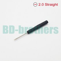 2.0 Mini Slotted Flathead 드라이버-스트레이트 드라이버 슬롯 타입 스크류 아이폰 핸드폰 공장 1000 개/몫, 한개옵션0
